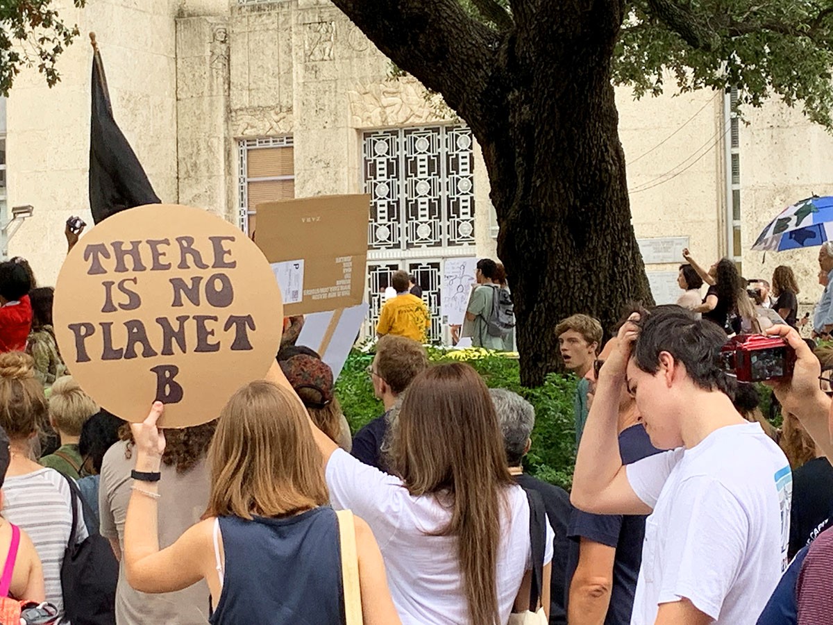 There's No Planet B: Students Participate In Climate Strike | The Buzz ...